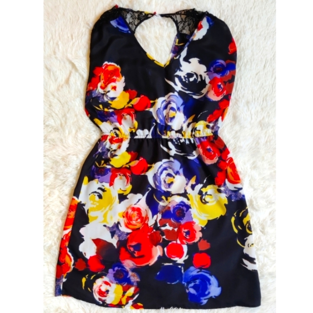 Charlotte Russe Floral Dress Size Medium